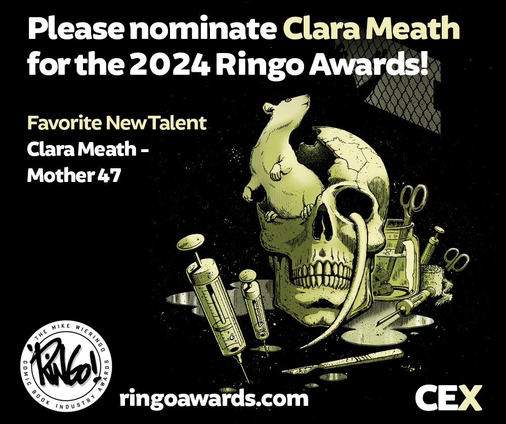 Clara Meath's work on 'Mother 47' deserves recognition! Let's nominate her for Favorite New Talent in the Ringo Awards 2024. Vote here: ringoawards.survey.fm/ringo-awards-2… #RingoAwards #ClaraMeath #Mother47