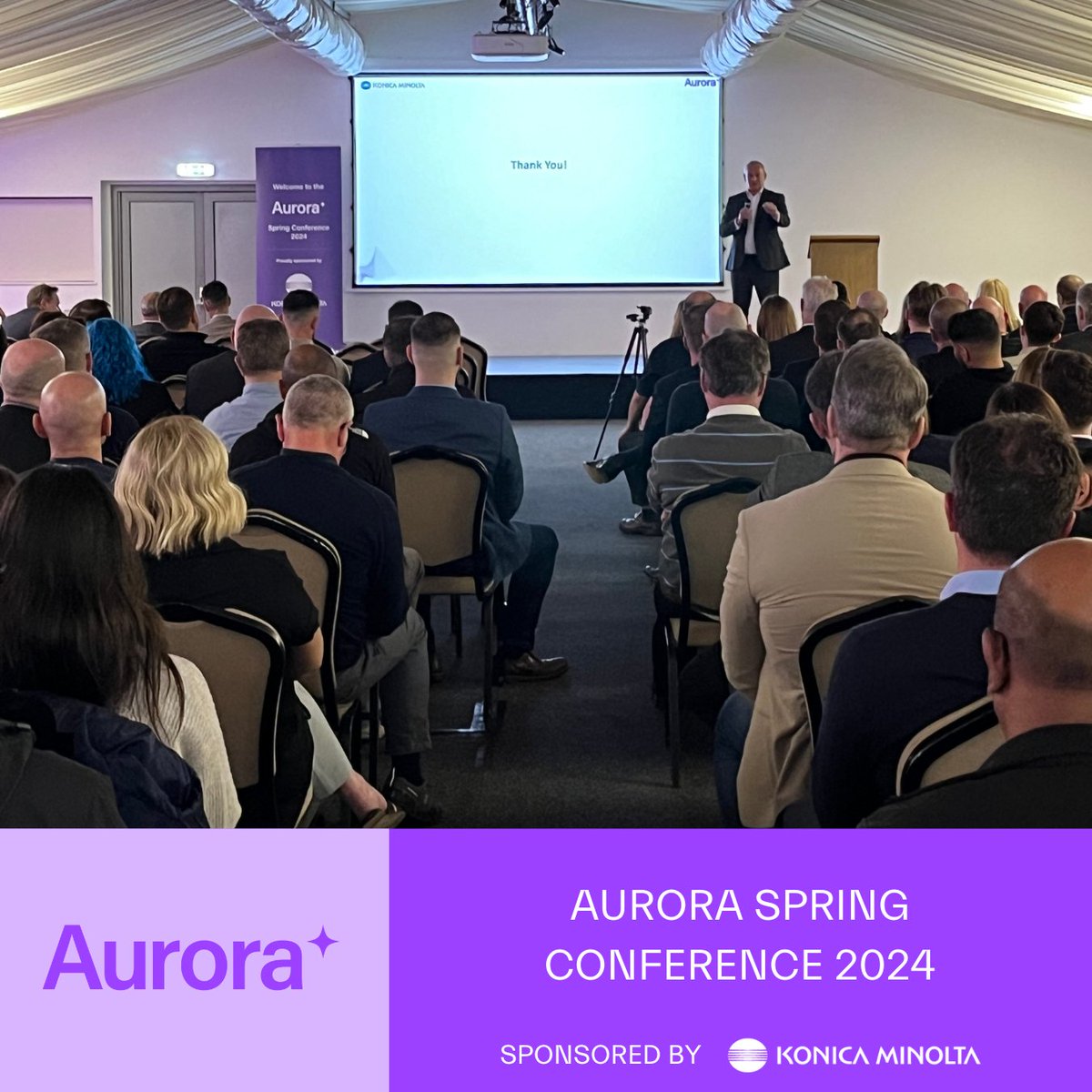 Catch our 2024 Spring Conference round up! Colleagues from all 9 UK offices united for a day of learning &amp; giving back. Thanks to <a href="/KonicaMinoltaUK/">Konica Minolta</a> for sponsoring. During the event we raised £4000 for our chosen charities: <a href="/NeuroblastomaUK/">Neuroblastoma UK 🎗</a> and <a href="/CorporalScotty/">Scotty's L Soldiers</a>! #WeAreAurora