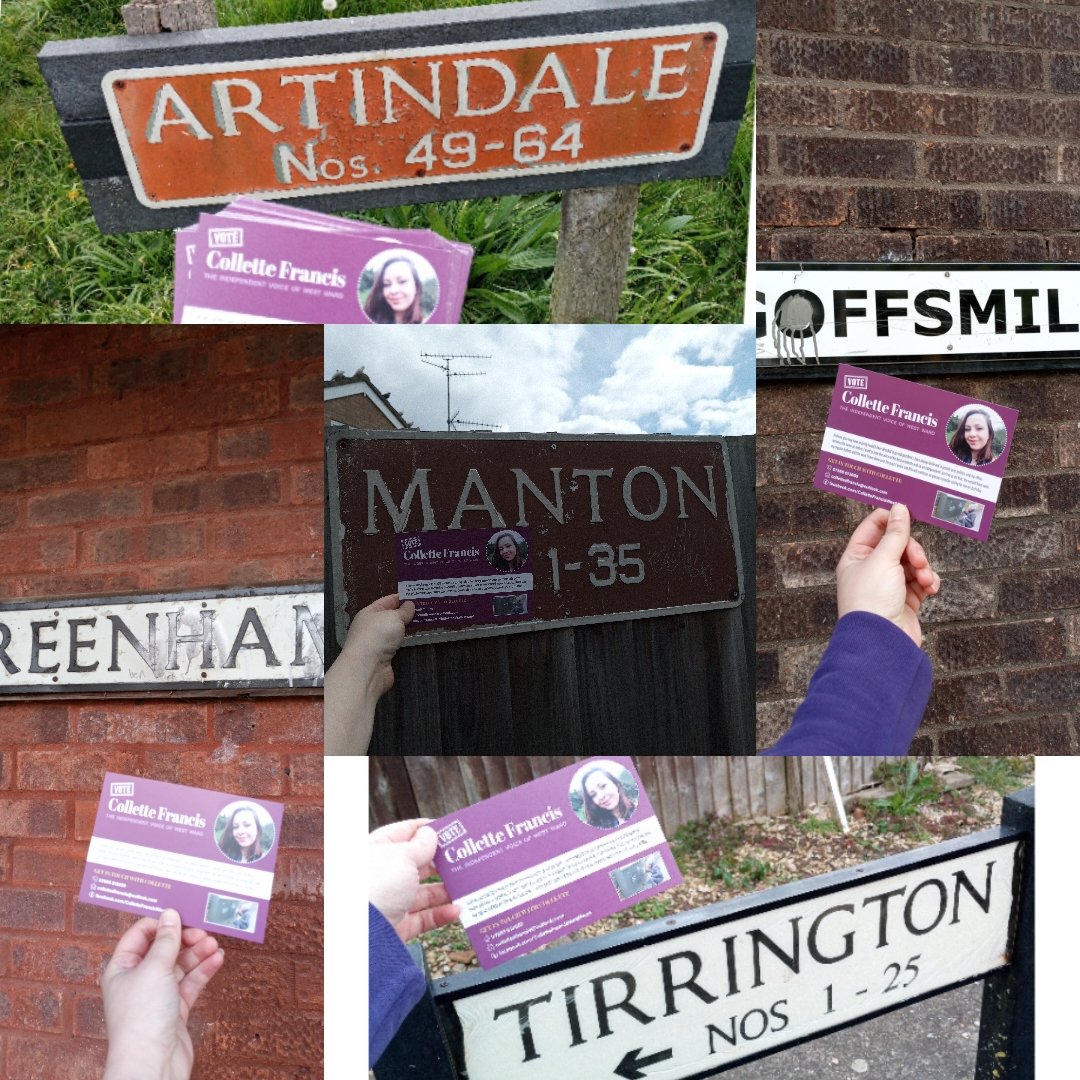 Productive morning out in #WestWard today #SouthBretton had some lovely supportive conversations 💜

#VoteIndependent #PeopleNotPolitics #Le24 #Localelections #peterborough