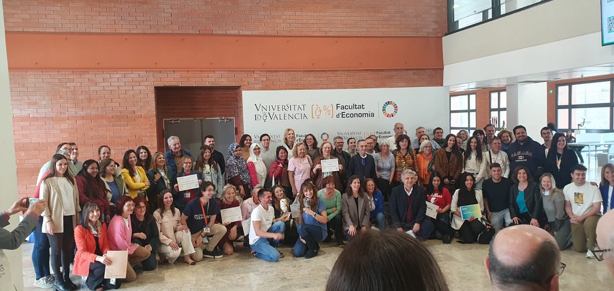 ‼️No faltamos a nuestra cita con la Facultat d'Economia de la Universitat de València (@UV_EG) que, un año más organiza el Foro de Voluntariado, Solidaridad y Sostenibilidad. ¡ Y ya van 7️⃣ ediciones! ¡Gracias por acogernos en vuestra casa!