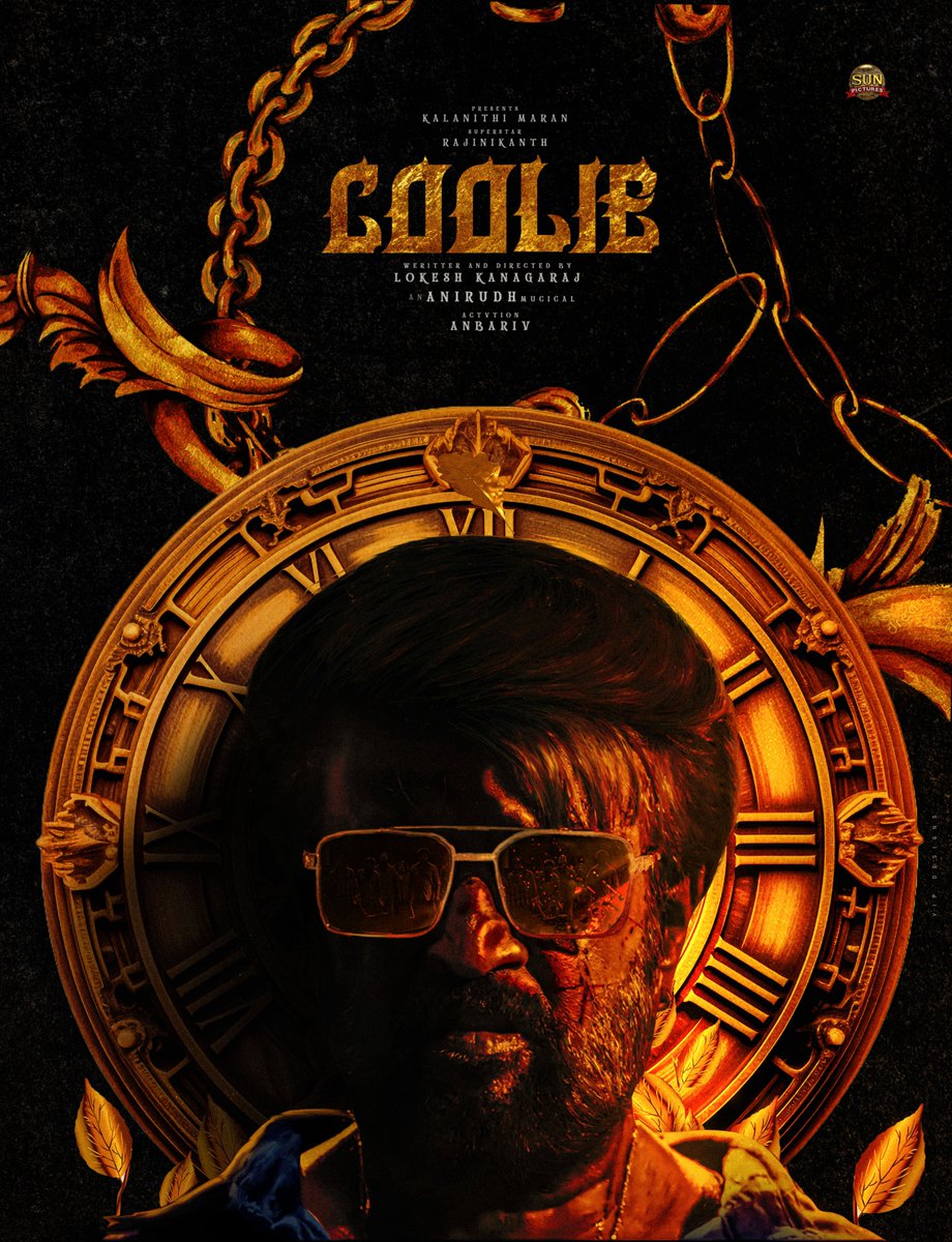 C O O I L E 🔥🔥

<a href="/Dir_Lokesh/">Lokesh Kanagaraj</a> <a href="/anbariv/">AnbAriv</a> <a href="/sunpictures/">Sun Pictures</a> 
<a href="/anirudhofficial/">Anirudh Ravichander</a> | #Rajinikanth | #superstar <a href="/rajinikanth/">Rajinikanth</a> | #Coolie | #Vettaiyan | #ThalaivarNirandharam | #SuperstarRajinikanth |  | #Coolie #Disco 🔥🔥🔥

<a href="/rajinifans/">Rajinifans.com</a> <a href="/RajiniFollowers/">Rajini✰Followers</a> <a href="/RajiniFansDE/">Rajinikanth FC Deutschland</a> <a href="/RajiniFansTeam1/">🤘Rajini Fans Team ✴️</a>