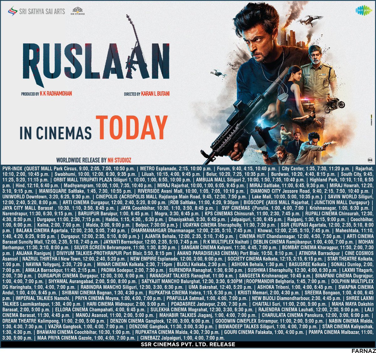 Ruslaan in Cinemas from Today !!!