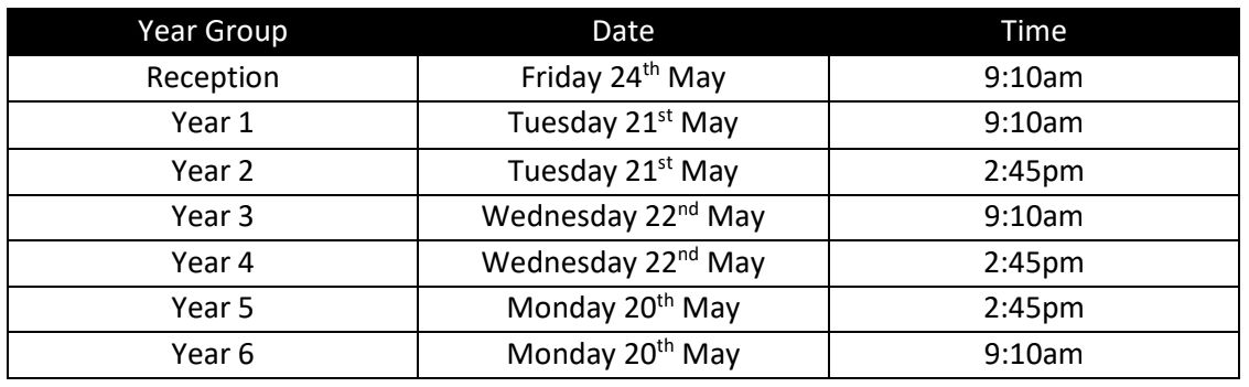 ⭐ We would like to invite everyone to attend our half termly celebration assemblies, where we celebrate the achievements of our pupils. We hope to see you there! 👉 buff.ly/3Uvu9K1 #AspireInspireTeamwork