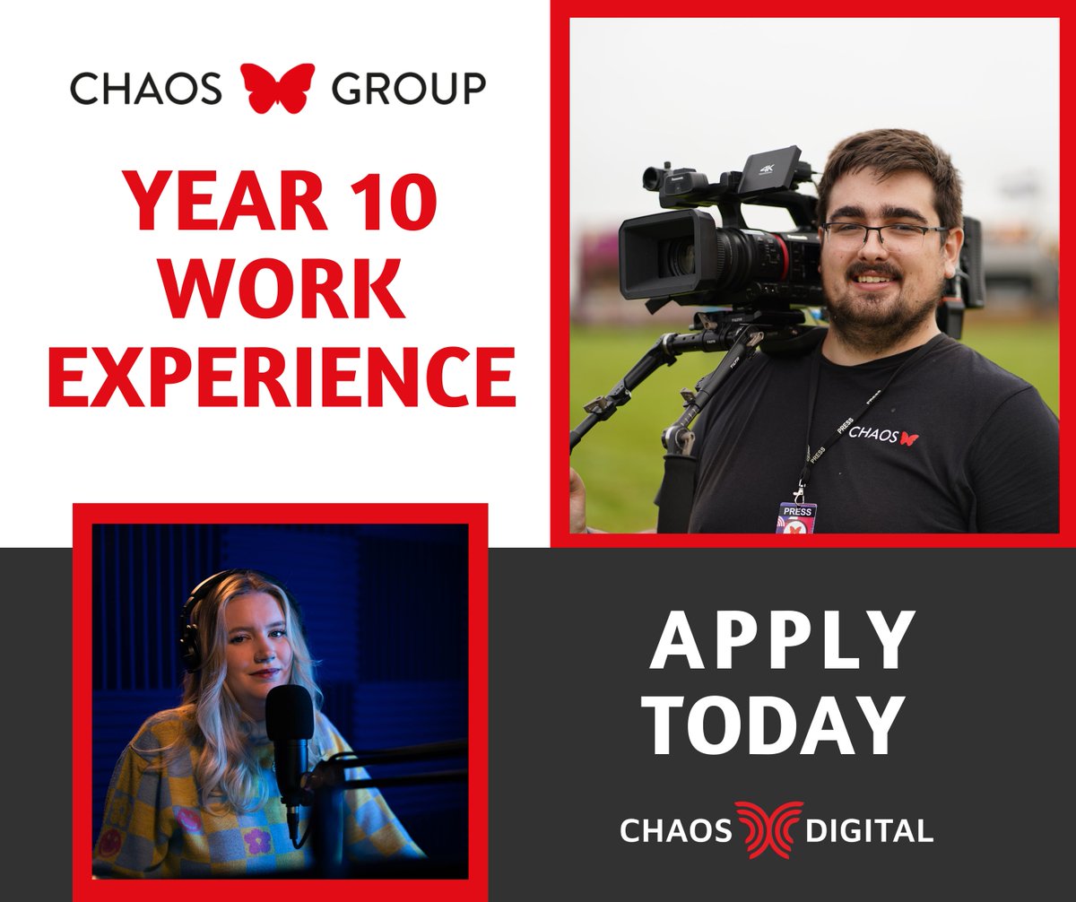 Not long to go! If you're looking for a Year 10 work experience placement, why not immerse yourself in the world of Radio Broadcasting, Video Production, and more within our team! Apply by 30th April. 👉 forms.gle/MV85pB9bBvY3gX… #KeepItCHAOS #StAustell