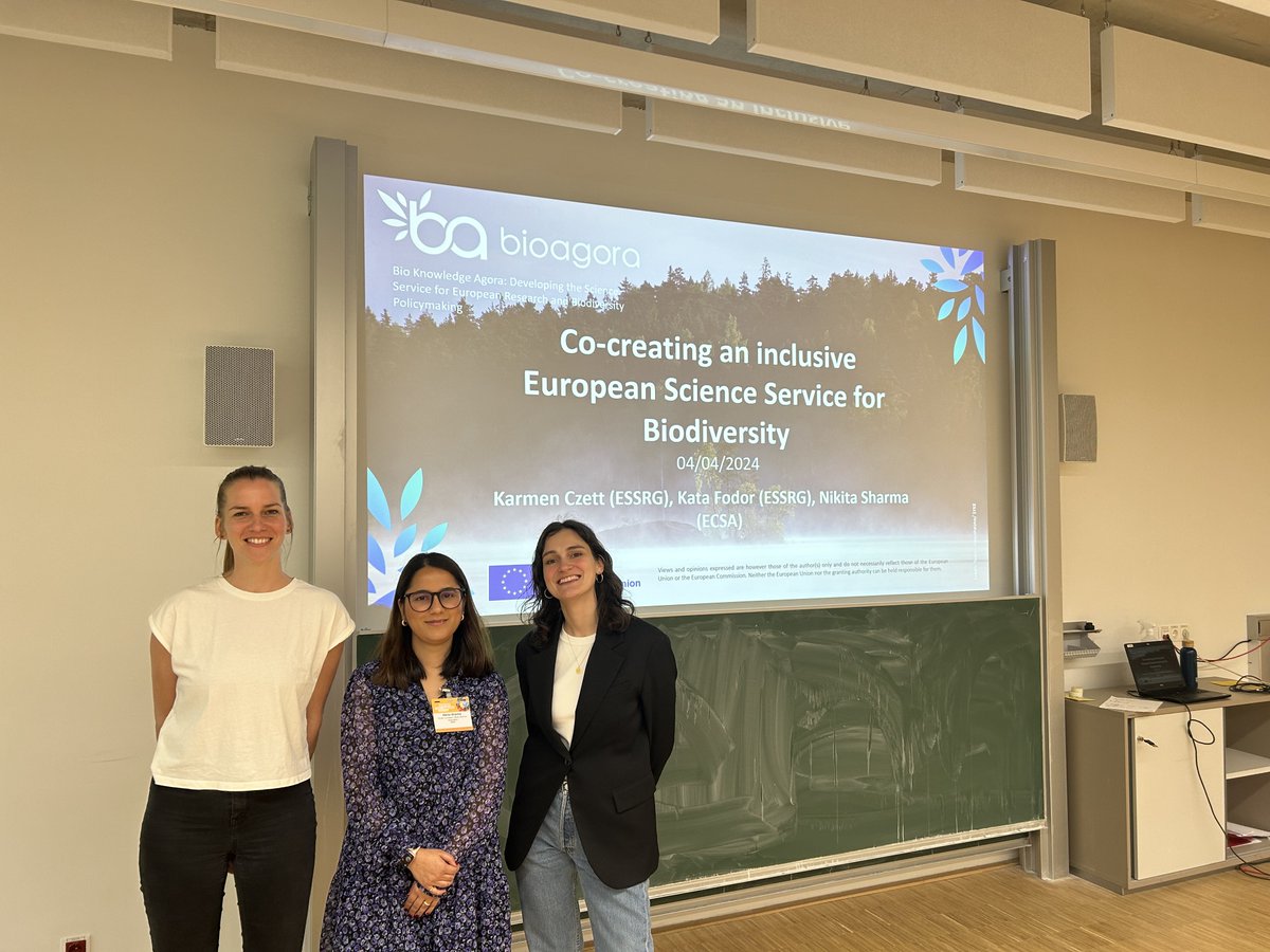 🌍 Facilitated by BioAgora partners @essrg & @EuCitSci, workshop held at 5⃣th ECSA conference provided insight about the integration of various stakeholders, including citizen science, into the Science Service for Biodiversity (SSBD)! 👏 🦋Read more👉 essrg.hu/en/fostering-t…