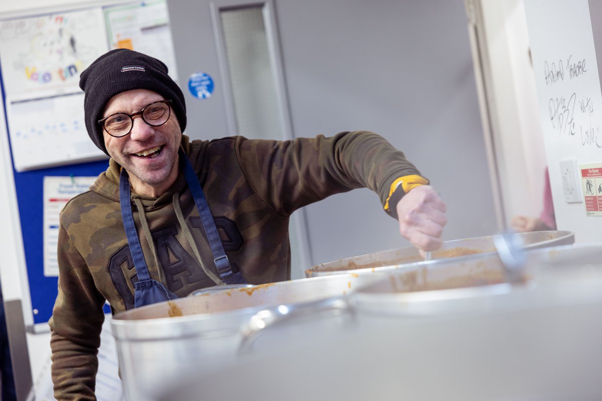 Nothing says get into that Friday feeling more than our ace cheery service user volunteer Alan doing his bit in the dining service. Have a great weekend everyone!
#GSMWolves