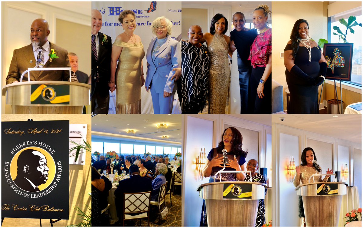 Roberta’s House hosts annual Elijah Cummings Leadership Awards and Dinner: Honoring community leaders and advocates By Ericka Alston Buck, Special to the AFRO ow.ly/Ga0L50RoH7Q #RobertasHouse #ElijahCummings #LeadershipAwards #communityleaders