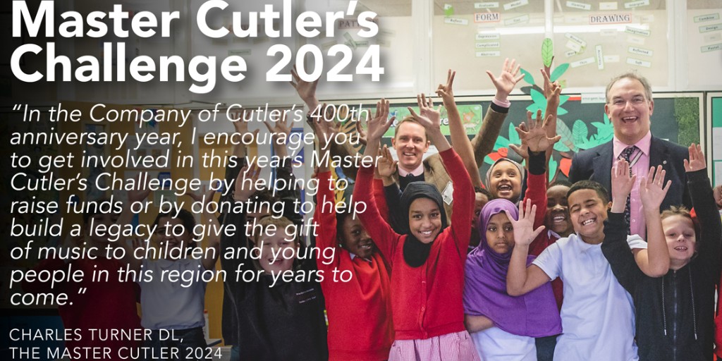 This week we celebrated the 400th anniversary of our neighbours The Company of Cutlers & are also grateful for their support of our #SchoolsSingingProgramme #MasterCutlersChallenge Find out more: ow.ly/sY5N50RoVyk @CutlersCompany @sheffchamber @nationalssp @brchamberuk