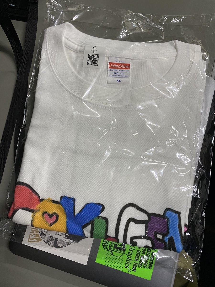 高橋愛ちゃんから直接手売りで購入したゴキゲンズのTシャツ