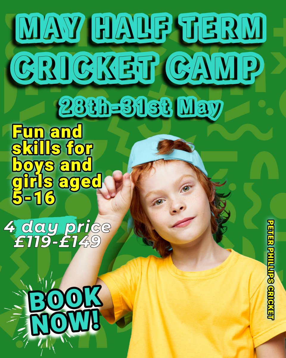 PPCricketUK's tweet photo. Did you know? 🧐

Our cricket courses cater for absolute beginners to established players, we welcome everyone!

Our May half term course is now available to book: https://t.co/sIpvvyLkpe

#cricketcamp #cricket #kidscricket #mayhalfterm #totteridgeacademy #welovecricket https://t.co/tH8ves1UoH