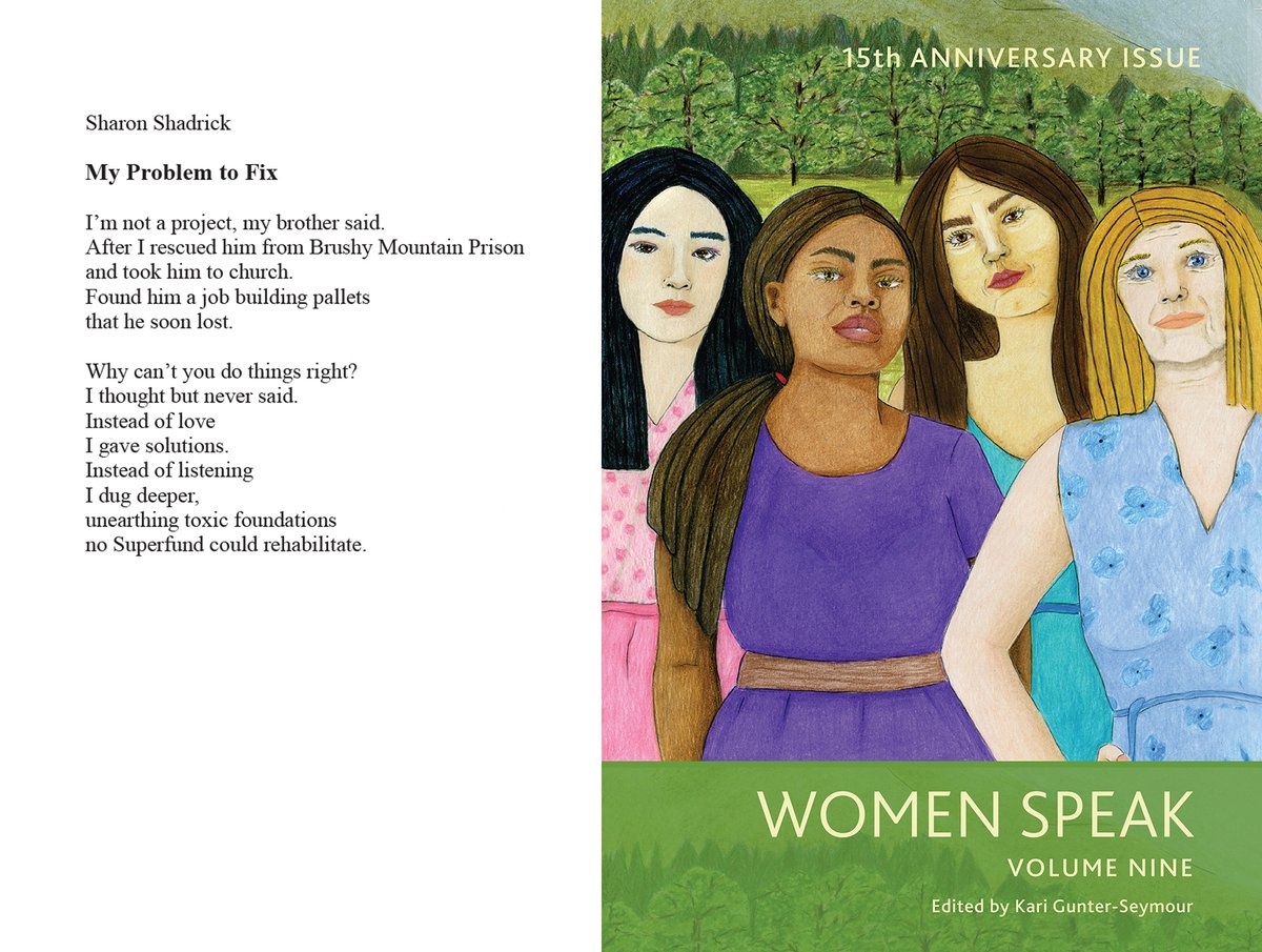 A 'lesson' poem by Sharon Smith Shadrick, from the Women of Appalachia Project's 'Women Speak, Volume Nine' anthology series. Order a copy directly from our woman-owned press Sheila-Na-Gig online: tinyurl.com/3xc9fcvv #ohiopoetlaureate #npm2024