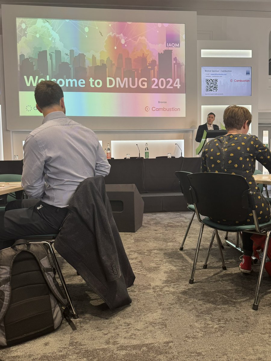 It was great to attend the Dispersion Modelling User Group (DMUG) yesterday hosted by the @IAQM and hear so many interesting talks and different approaches to modelling. 

 #DMUG #IAQM #CleanAir