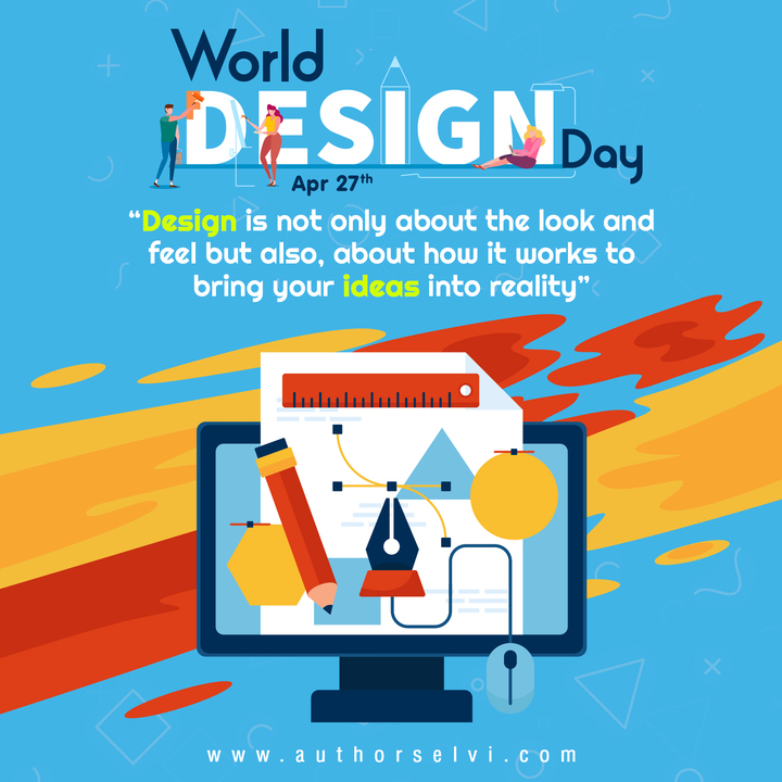 authorselvi's tweet photo. ✨ Happy World Design Day from Authorselvi!  Let's celebrate the beauty of design and creativity in shaping the digital world. Together, let's make every pixel count! ✨ #WorldDesignDay #WebDesign #Authorselvi https://t.co/VDFlNAJo9G