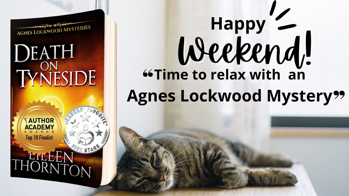 Death on Tyneside
books2read.com/u/mVRJnl
 ✨It's the weekend✨
Sit back and enjoy this Agnes Lockwood Mystery.

Agnes is back on form when she finds a body in the local park...

#Newcastle #EileenThornton #NextChapterPub