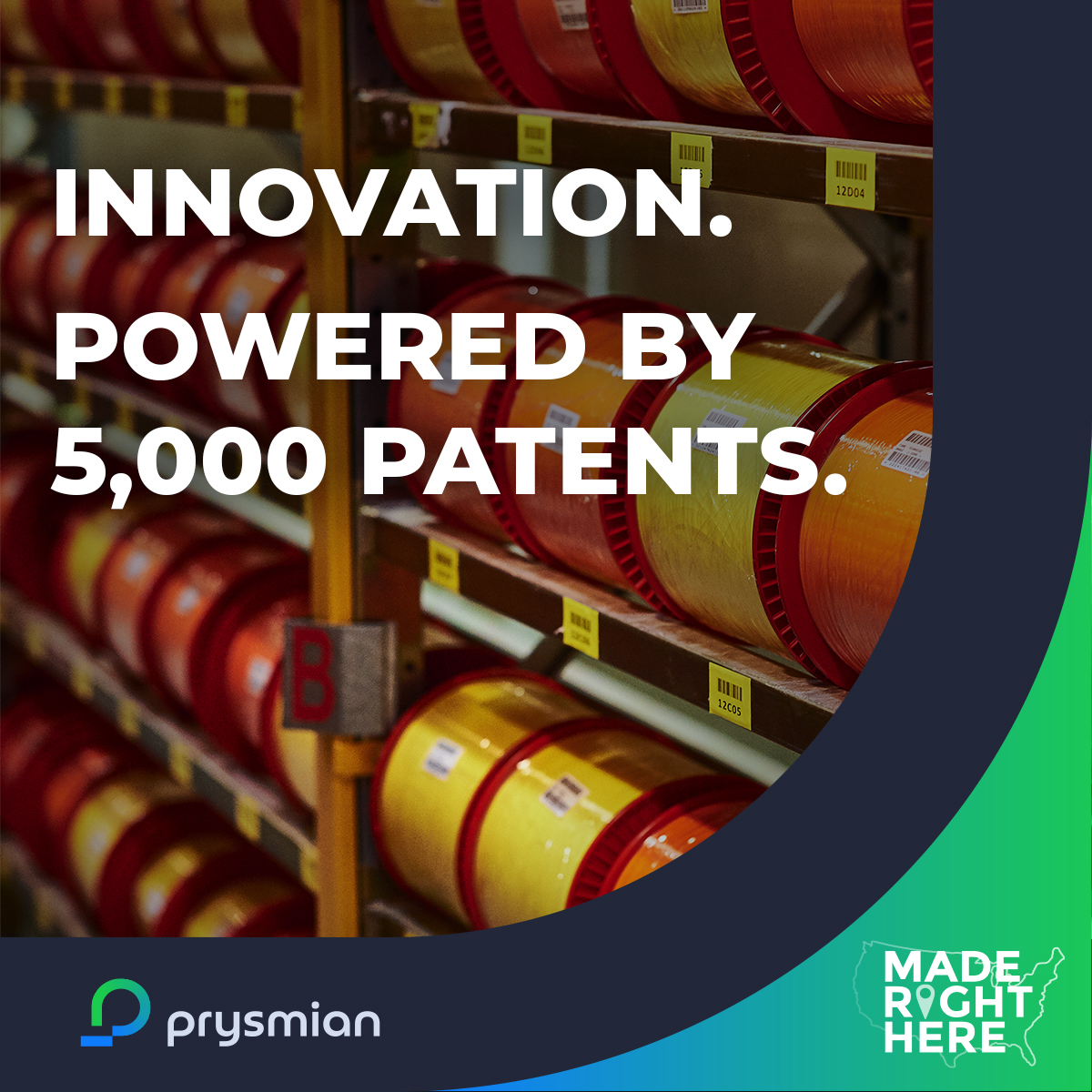 By choosing #PrysmianFiber for your wire and cable needs, your business also supports innovation and economic growth of products #MadeRightHere in North America. Backed by 5,000+ patents, we’re able to deliver new technologies, lower network costs and ensure quality and…