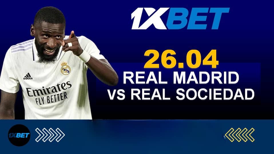 Real Madrid continue their march towards the 2023/24 La Liga title tonight when they visit an in-form Real Sociedad Play and win with 1xbet!! No 1xbet account❓️ ♨️Sign up on 1xbet via link with promocode 1XBONANZA to get 300% bonus up to $150 on your first deposit…