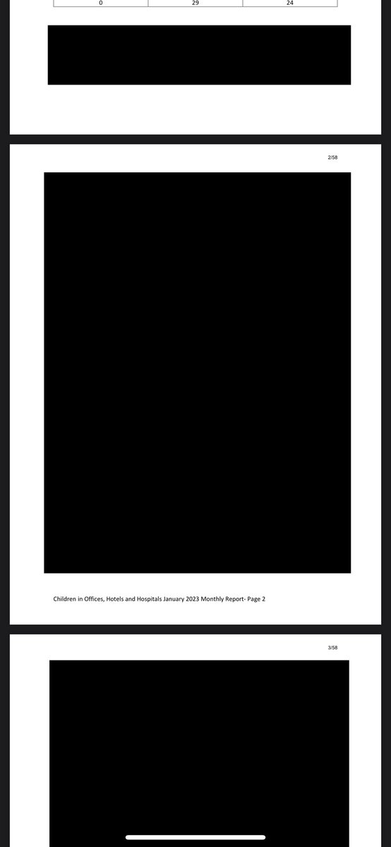 Got a FOIA back from the Department of Human Services pertaining to foster care and 90% of it looks like this