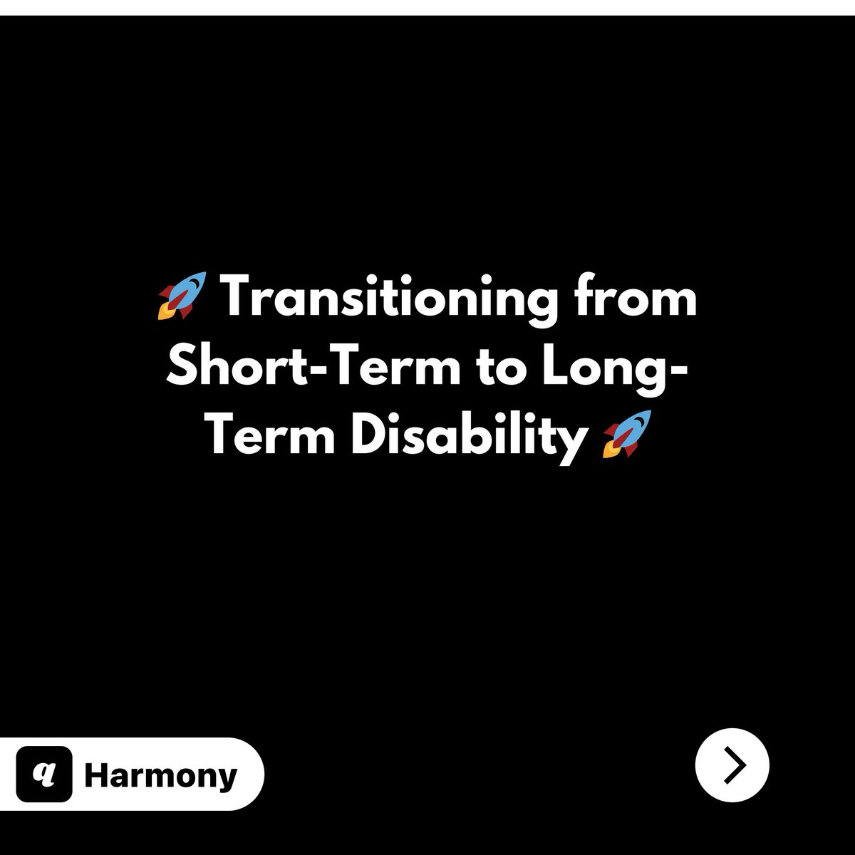 Can You Go From Short-Term Disability to Long-Term Disability Learn more: getqharmony.com/blog/going-fro…… #DisabilityJourney #NavigatingDisability #ShortToLongTerm #DisabilityTransition #DisabilitySupport #DisabilityBenefits #qHarmony