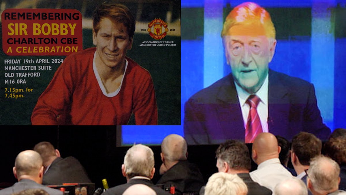 VIDEO: youtu.be/zdarg_DYkvM How Parkinson persuaded Sir Bobby Charlton to talk about Munich Sir Michael Parkinson's son represented the Charlton family at a special tribute evening Remembering Sir Bobby at Old Trafford. It was a special evening attended by former players…