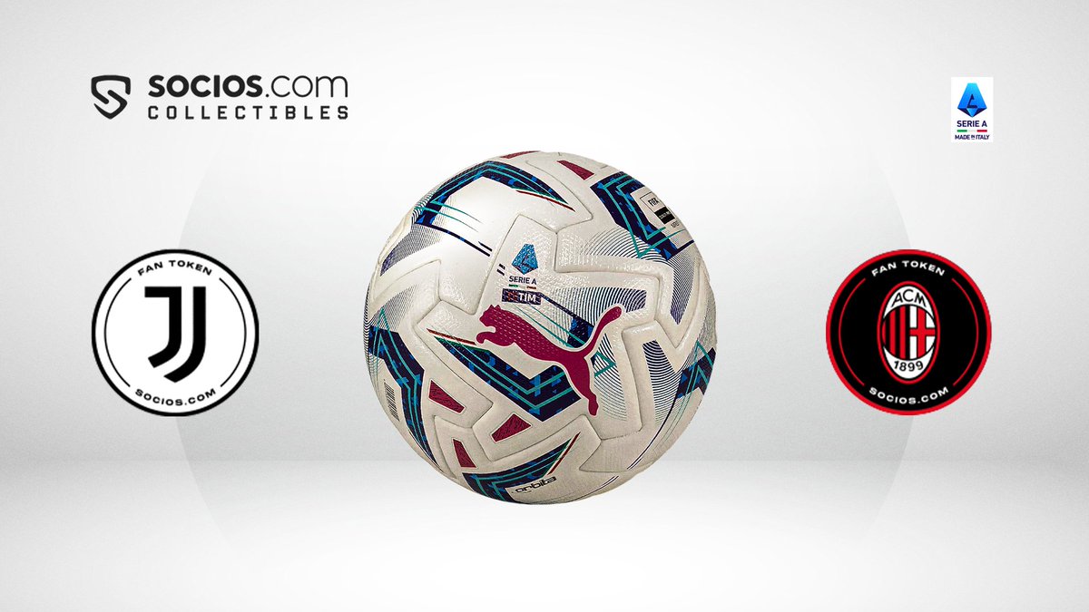 It doesn't matter if it's at the start or end of the season: @juventusfc v @acmilan is always a great classic! ⚽ With @socios you can get the @SerieA_EN Game-Score balls of this match! 🔥 Own the moment ➡️ bit.ly/SociosHub #SociosCollectibles #RewardYourPassion