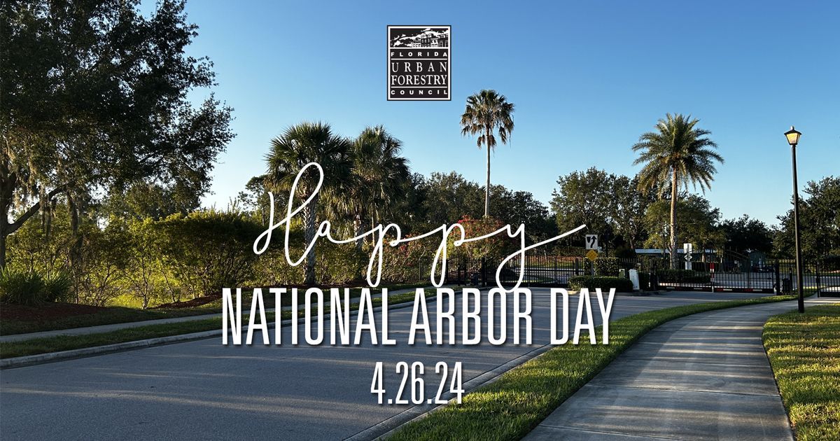 Happy National Arbor Day! For the rest of this week, the Arbor Day Foundation will #PlantATree when you use or comment #ArborDay. Share your event, post how you plan to celebrate, and be sure to include the hashtag. Be part of another tree planting!

#UrbanForestry #FloridaTrees