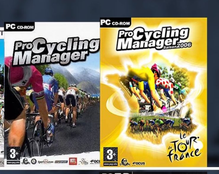 Pro Cycling Manager ! L'avantage c'est que le jeu n'a pas trop évolué depuis. lol.