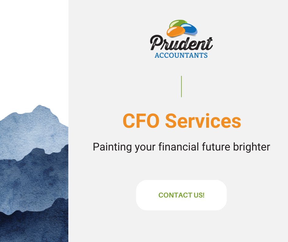 Unlock business potential with Prudent Accountants! Elevate your financial strategies with outsourced CFO services. 💼💡 Contact us to revolutionize your approach to financial management! 

#SmallBusiness #Accounting #OutsourcedCFO #BusinessGrowth