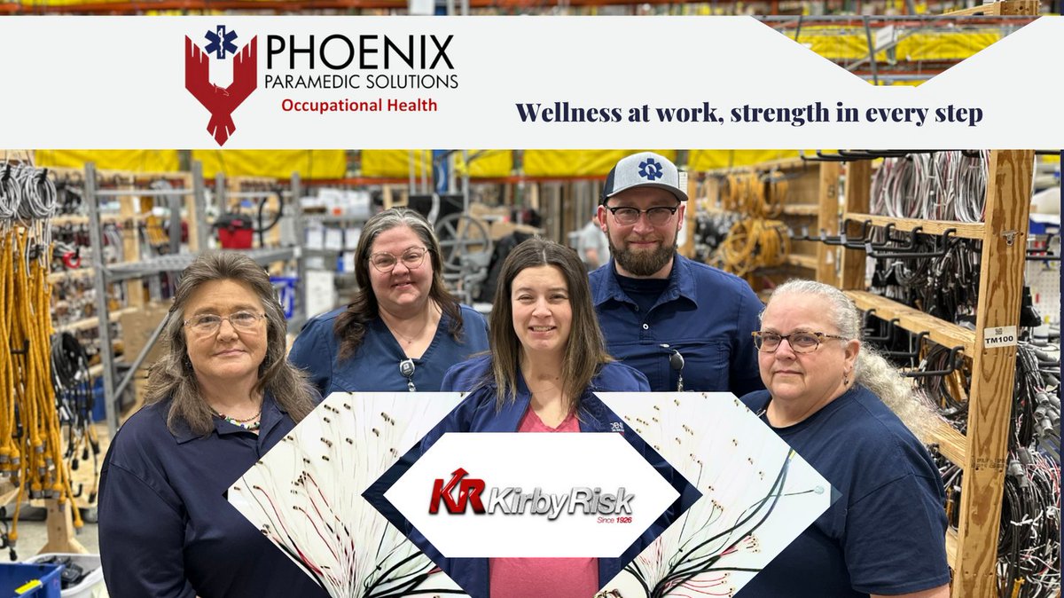 At Phoenix Paramedic Solutions, we prioritize onsite, on-demand, and on-time care for all your occupational health needs. Our Kriby RIsk clinic aims to ensure Kirby employees feel cared for and supported every step of the way. (765) 448-4327
#CollectivelyWeRise