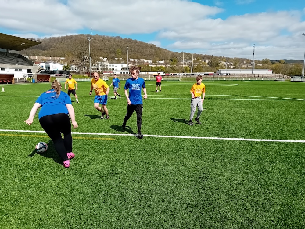 Staff and students at Borders College recently participated in a charity football tournament to raise funds and awareness of the @FreeKicks Foundation. ⚽ 🏆 ⚽ Read more: bit.ly/3xNVTAC #CharityFootball