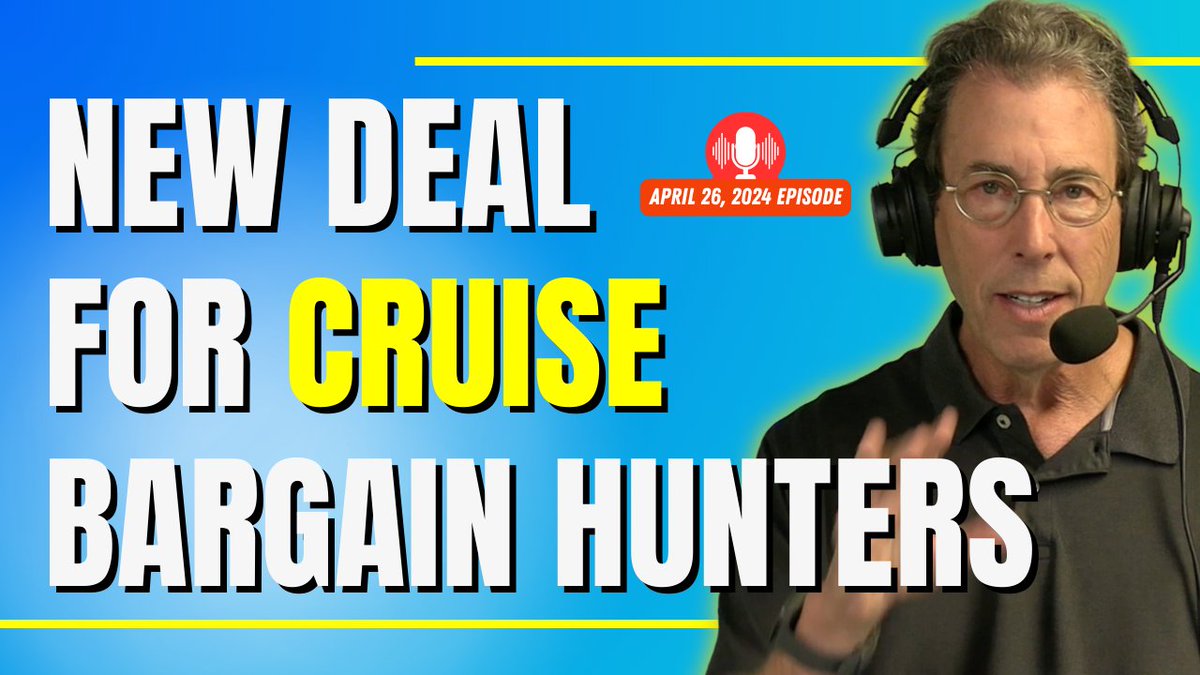 An old deal is making a comeback for cruisers. Clark explains how it works and what he does to save money on a cruise booking. - youtu.be/XS0f3yXaTJo