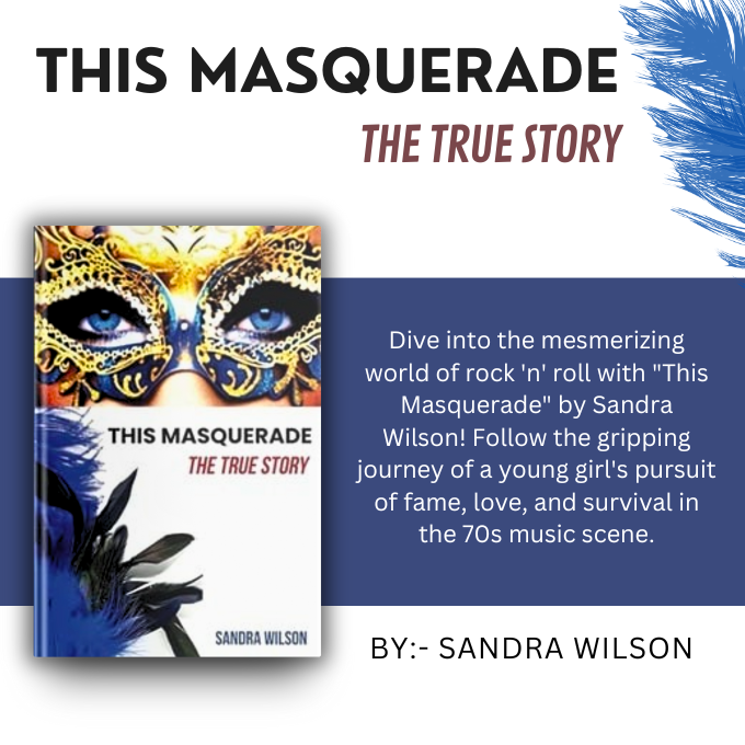 my_bookbees's tweet photo. #Survivor #TrueStory #Memoir Strap in for a wild ride through the 1970s music scene with "This Masquerade" - a gripping narrative non-fiction that will keep you on the edge of your seat. #sandrawilson Buy Now : https://t.co/EaoIqYzJDw via @amazon https://t.co/TU34y7QKEl