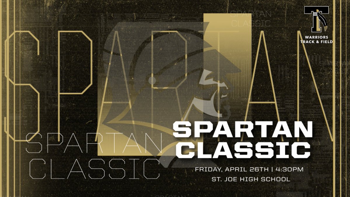 Good luck to our boys' track & field team as they compete in the Spartan Classic this afternoon!  #FearTheSpear