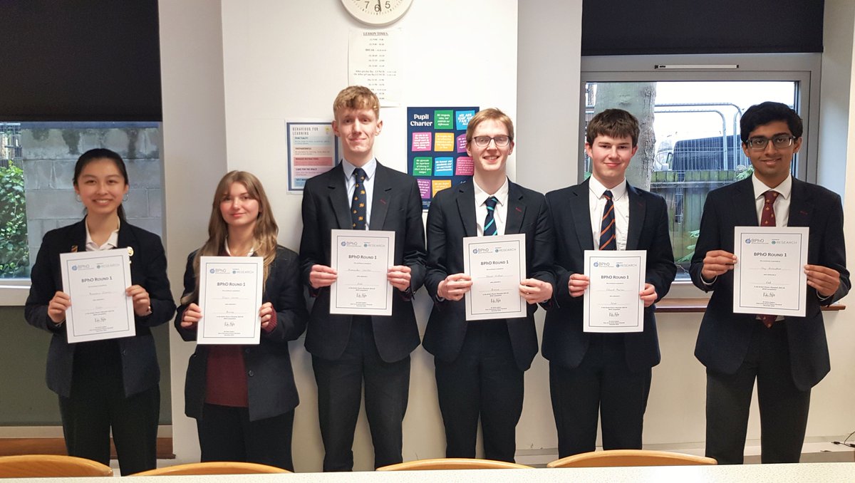Outstanding results were achieved by Upper Sixth pupils at the recent British Physics Olympiad hosted by the University of Oxford 🏅 Congratulations to all who took part, read more here: tinyurl.com/46bnxzt9 #thevoiceofachievement #oneschoolmanyvoices