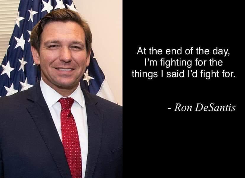 Good Morning, #DeSantisChampions!🇺🇸
Too few elected officials fight for those who elected them!
#DeSantisDelivers #MakeAmericaFlorida #FollowHisLead