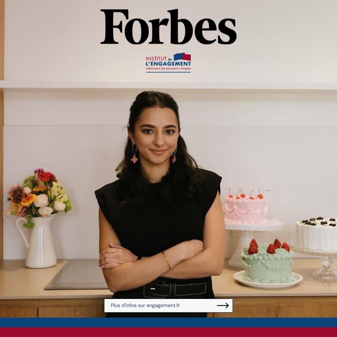 Lina, lauréate de la promotion de printemps 2018, créatrice de CRUSH CAKE est mise à l'honneur sur le site @Forbes 🗞️ ➡ forbes.fr/business/crush… 📝Inès Bennacer