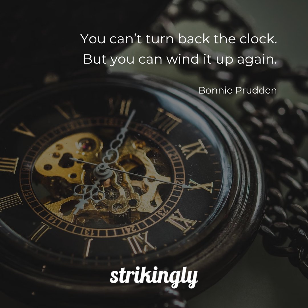 Turning Clock Back Quotes Is It Possible To Turn Back The Clock?