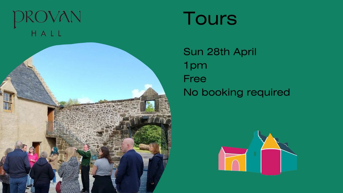 Our weekend tours are back after an Easter break. Sunday 28th April at 1pm. Free and no booking required. 

#provanhall #easterhouse #glasgow #glasgowmuseum #historichouse #medieval #medievalhouse