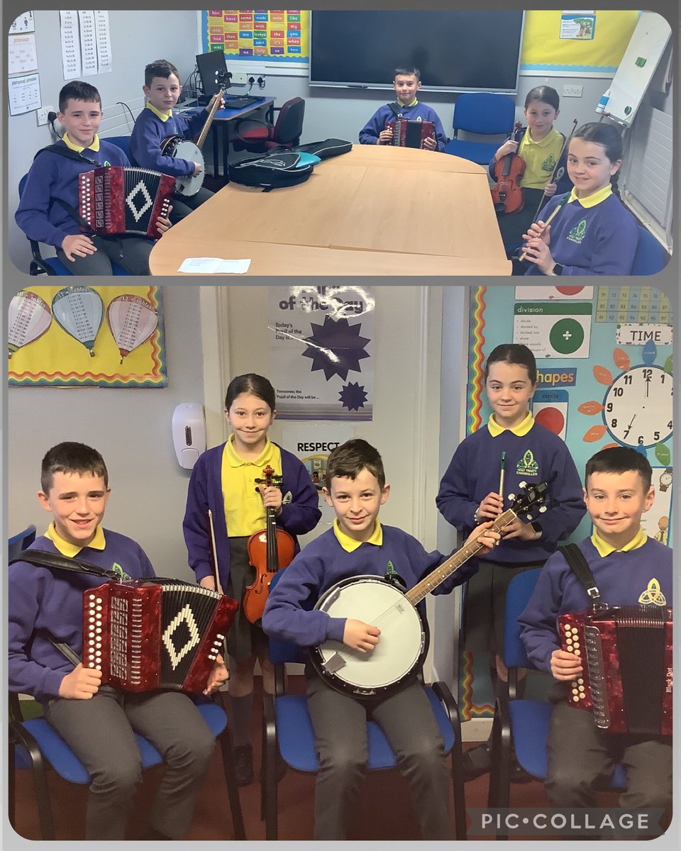 Good luck to Sean, Caoilfhionn, Oisin, Naoimh and Lorcan who are competing in the Fermanagh Feis on Saturday 27th April. You are all very talented and we are extremely proud of you.🎻🪕🎹