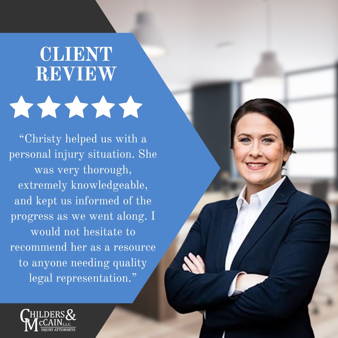 At Childers & McCain, LLC, our dedication goes beyond legal experience. We prioritize our clients' needs, delivering consistent support and service every step of the way.

#ChildersMcCain #GeorgiaAttorneys #Lawyers #InjuryLawFirm