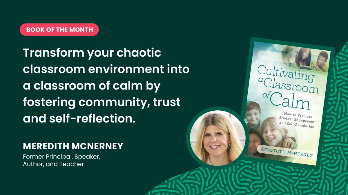 Ever feel like your classroom can be chaotic at times? The secret to a calm classroom isn't just quiet students - it's about empowering them. It starts with you and fostering an environment of emotional awareness and belonging. In April's book of the month, Meredith McNerney…