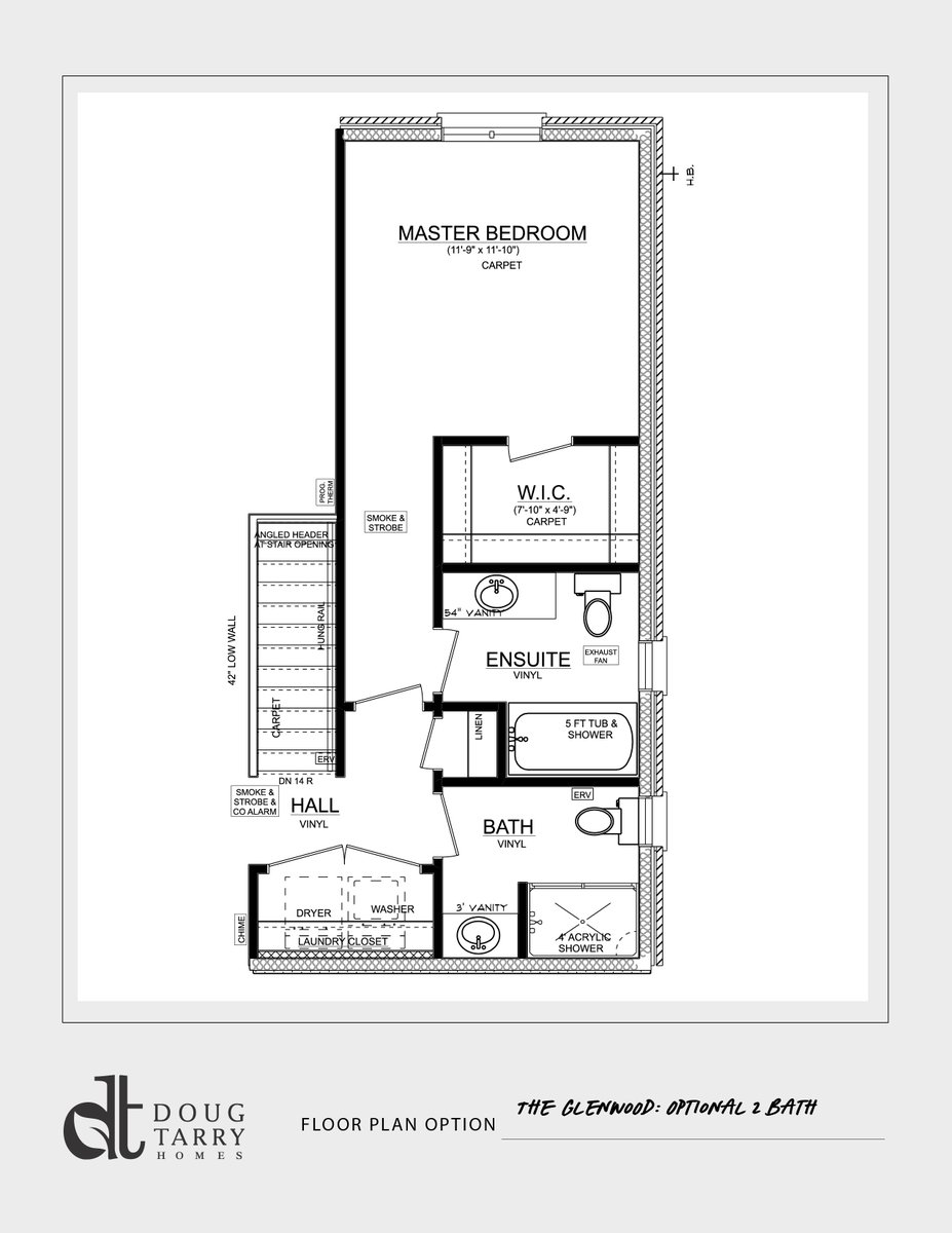 Welcome to this week's edition of Floor Plan Fridays! This Week’s Feature: The Optional 2 bath Plan Enjoy the luxury of having two full bathrooms in our Glenwood. Whether it’s guests staying over or a busy morning routine, a second bathroom makes life easier and adds comfort