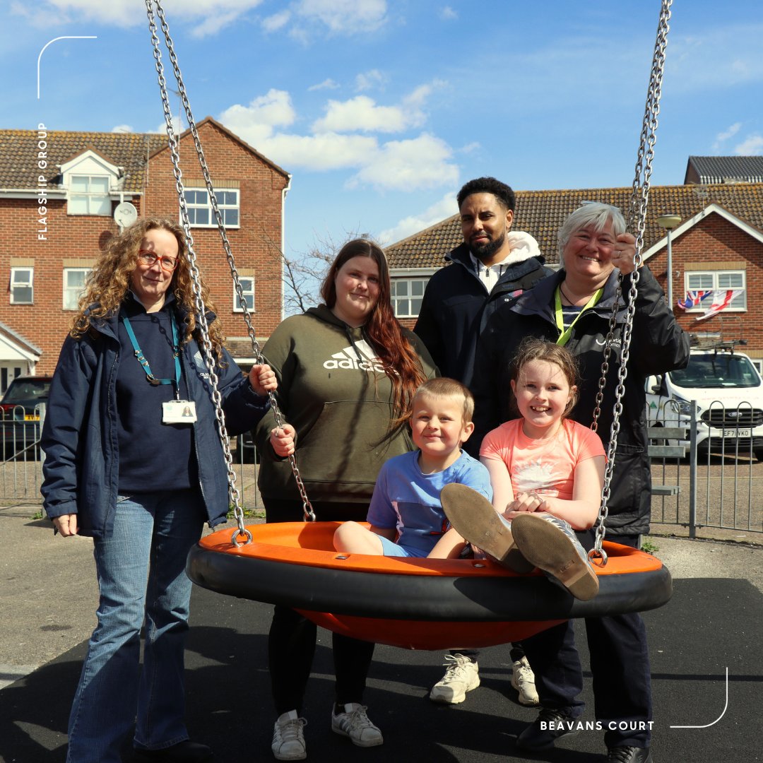 Our housing association @MyNewtideHome, joined forces with @Clarion_Group to fund some vibrant upgrades to the park at Beavans Court in Great Yarmouth, with thanks to @greatyarmouthbc for their input and support! Full release with more info on the work: flagship-group.co.uk/news/article/g…