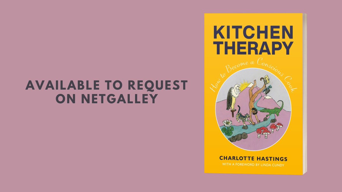 #KitchenTherapy by Charlotte Hastings is for anyone interested in creative, accessible, relevant, inclusive self-development, and edible spirituality that you can practise in a kitchen near you. Request on @netgalley now: netgalley.co.uk/catalog/book/3… #cooking #spirituality