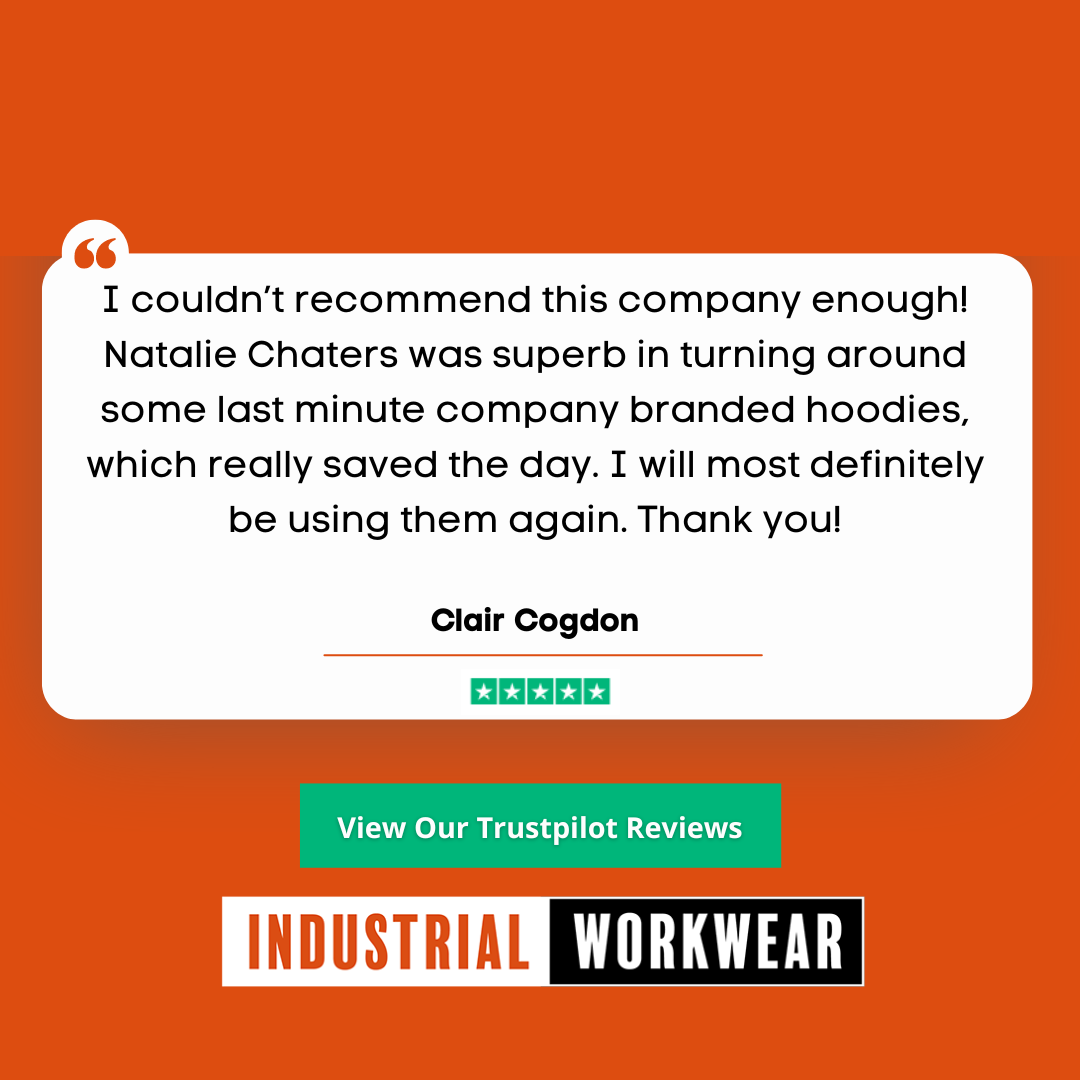 We always do our best to help customers with tight deadlines and it's lovely to get feedback of appreciation. Thank you Natalie Chaters for going above and beyond once again! Take a look at what our customers are saying about us on Trustpilot eu1.hubs.ly/H08KZpy0 #workwear