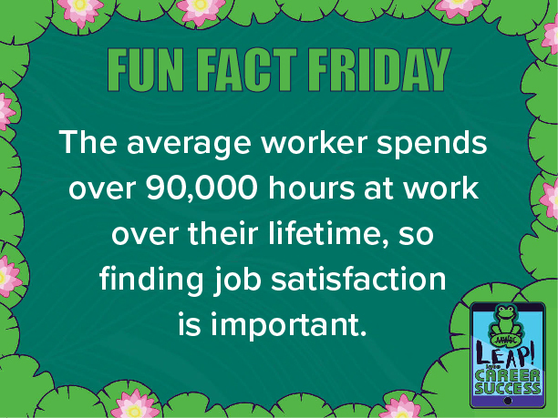 Job hunting can be stressful, and you may not always have the luxury of being selective. However, when possible, try to focus on workplaces that align with your values and prioritize your well-being.

#AAWDC #WorkforceDevelopment #LeapIntoCareerSuccess #FunFactFriday #JobSuccess