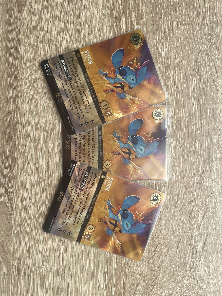 Troisième tournoi, et troisième stitch à mon actif ! #Lorcana

On continue l'entraînement jusqu'à Lille ! 💪