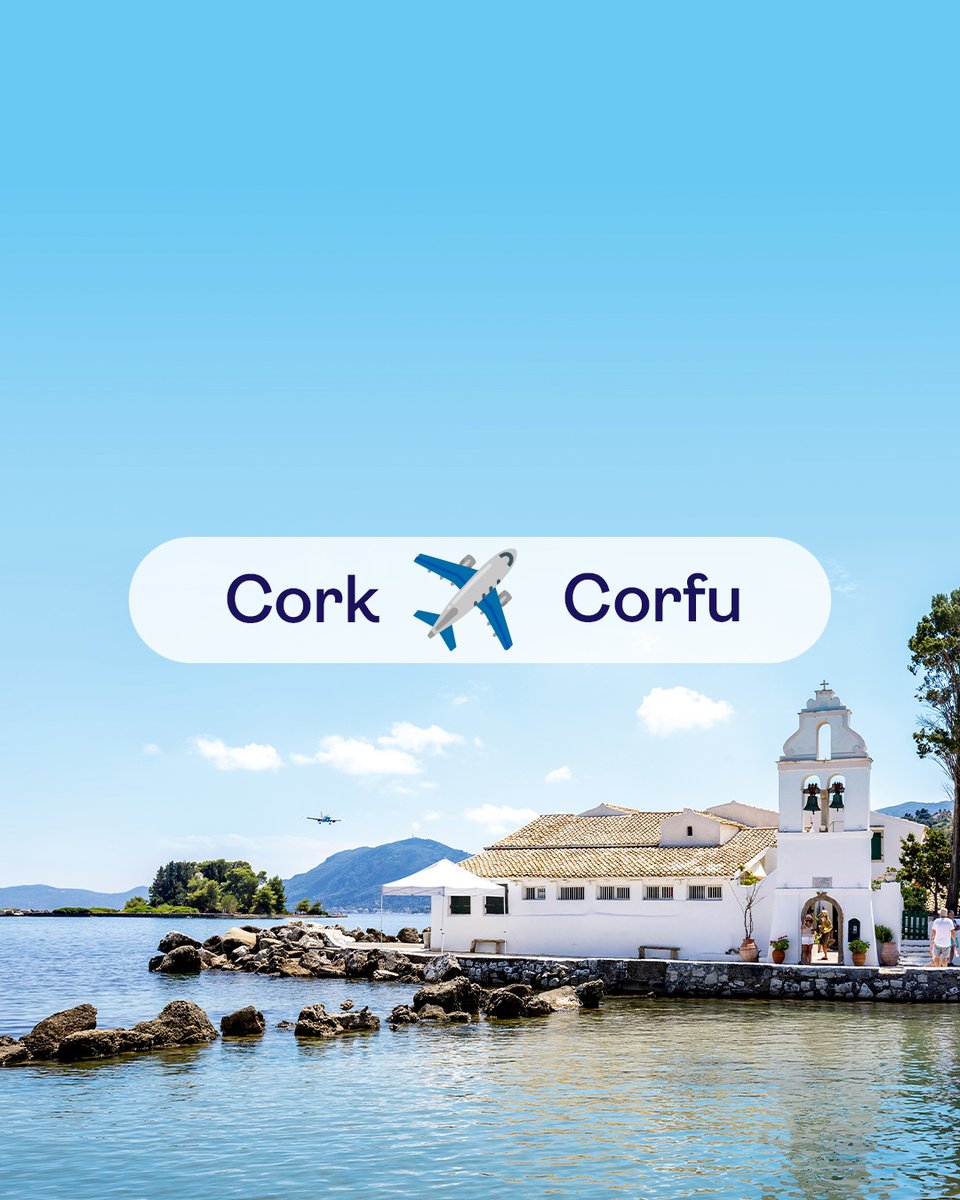 NEW ROUTE ALERT! @TUIIreland are delighted to announce their new route - Cork to Corfu! Contact TUI for more info. 📷 021-4536022 📷 mahonpoint@tui.co.uk 📷@mahonpointshopping #ThatsThePoint #CorkCorfu #TUIMahonPoint