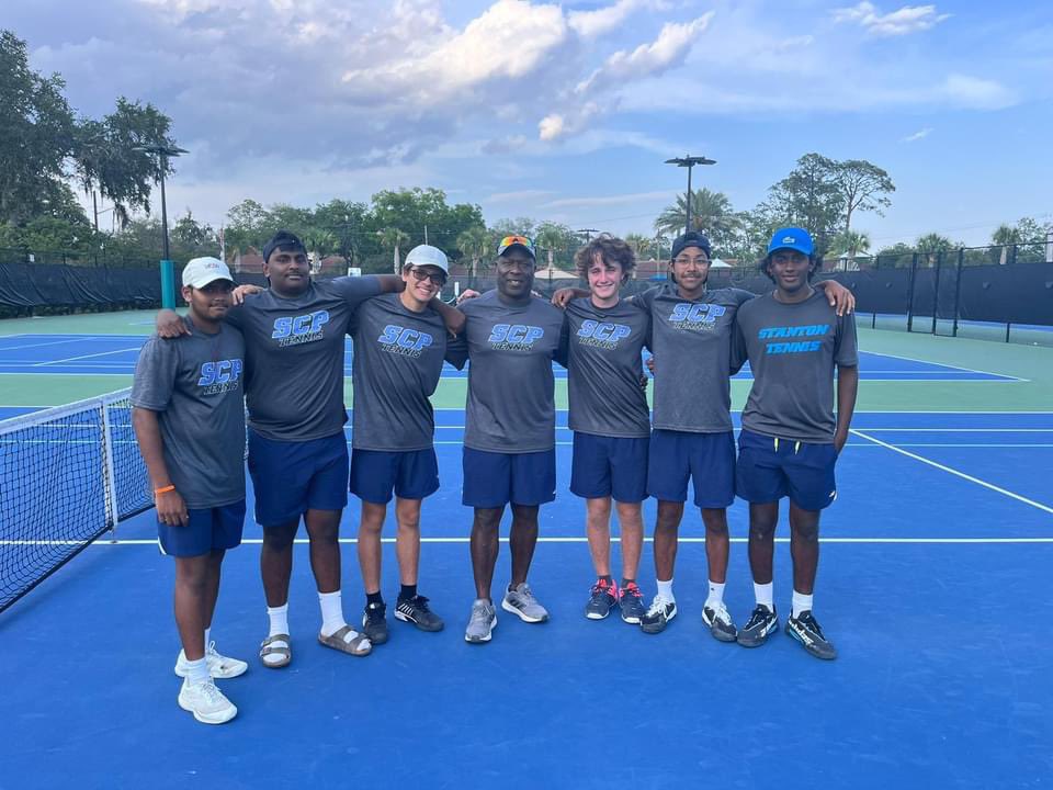 Stanton Boys’ Tennis completed another great season 14-2, Gateway Conference Champions, District Champions, and Regional finalist. Next week line 1 singles, and doubles, are headed to States! 😈🎾 #stantonathletics