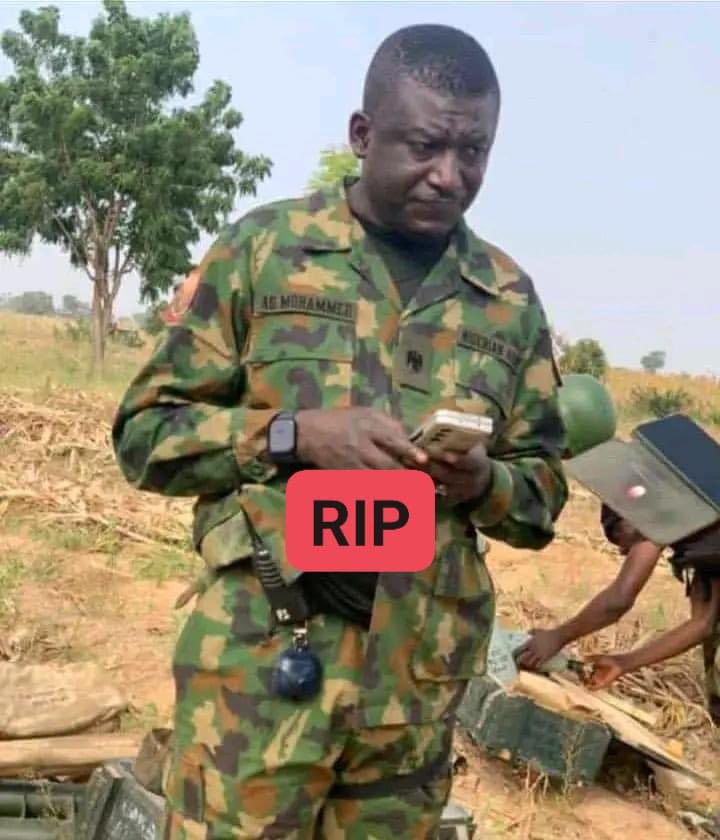 Sadly, bandits killed Major AG Mohammed who was a military commander of an army camp located at Sabon Garin Dan’Ali, in Danmusa local government area of Katsina state. This is a great loss to our troops, terrorism is a serious threat to our country.