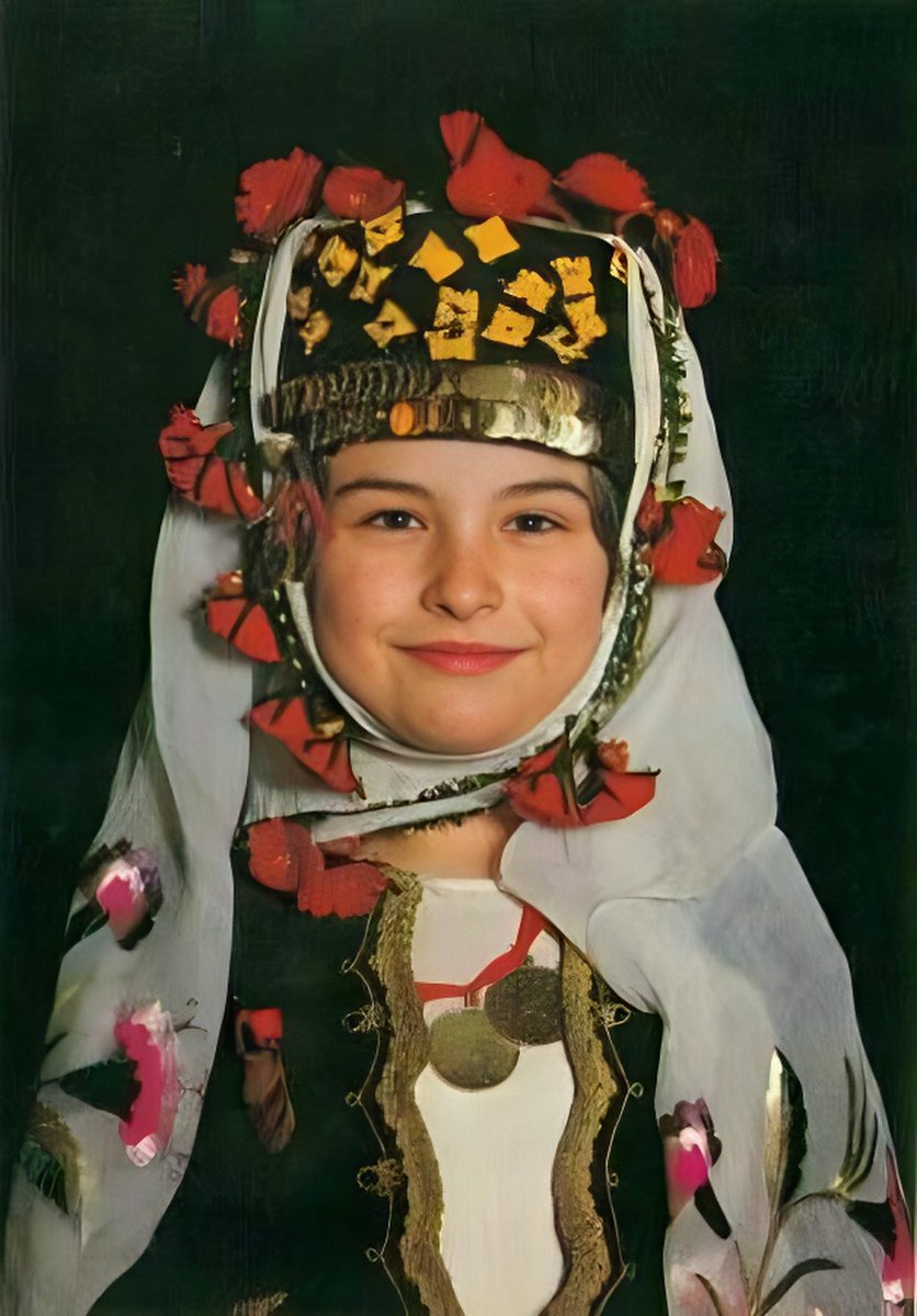Portrait of a Turkish girl, 1980s 🇹🇷